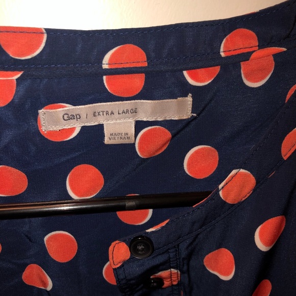 Polka Dot Shirt Dress - Picture 2 of 2